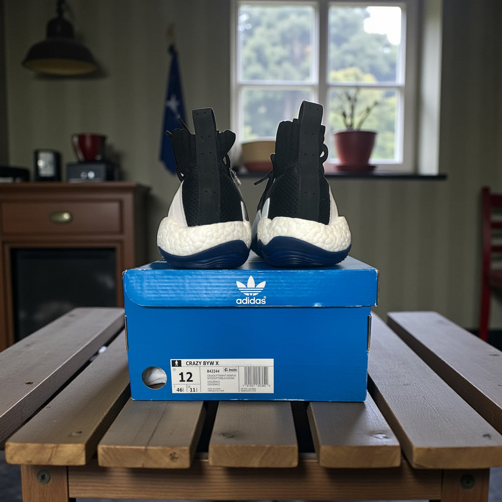 adidas Originals Crazy BYW X Basketball Shoes B42244 Size 12