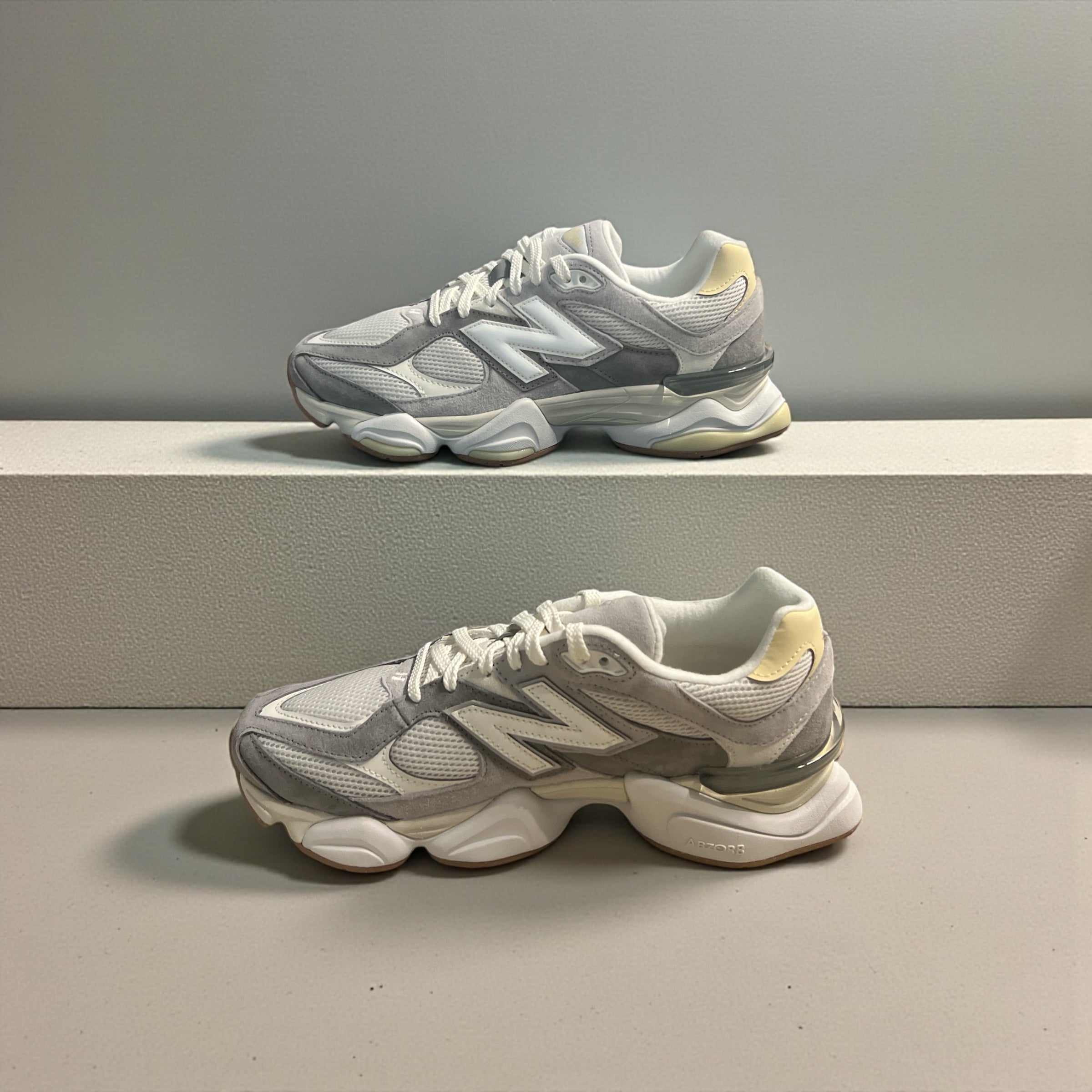 New Balance 9060 Slate Grey Calcium Sneakers