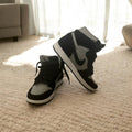 "Woman" Nike Air Jordan 1 Retro High OG 'Shadow 2.0' Pony Hair Custom ( Pre-Owned, No Box)